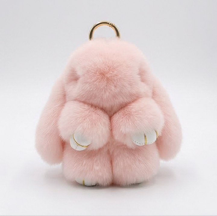 Luluri™ – Fluffy Bunny Bag Charm