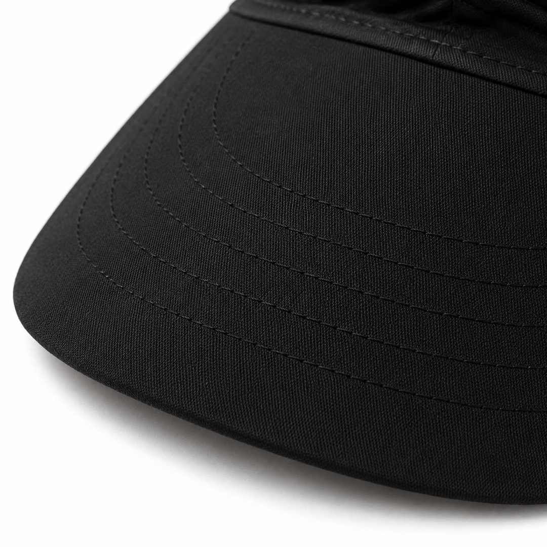 Solenza – Ruched UPF 50+ Sun Visor for Women, Packable Wide Brim