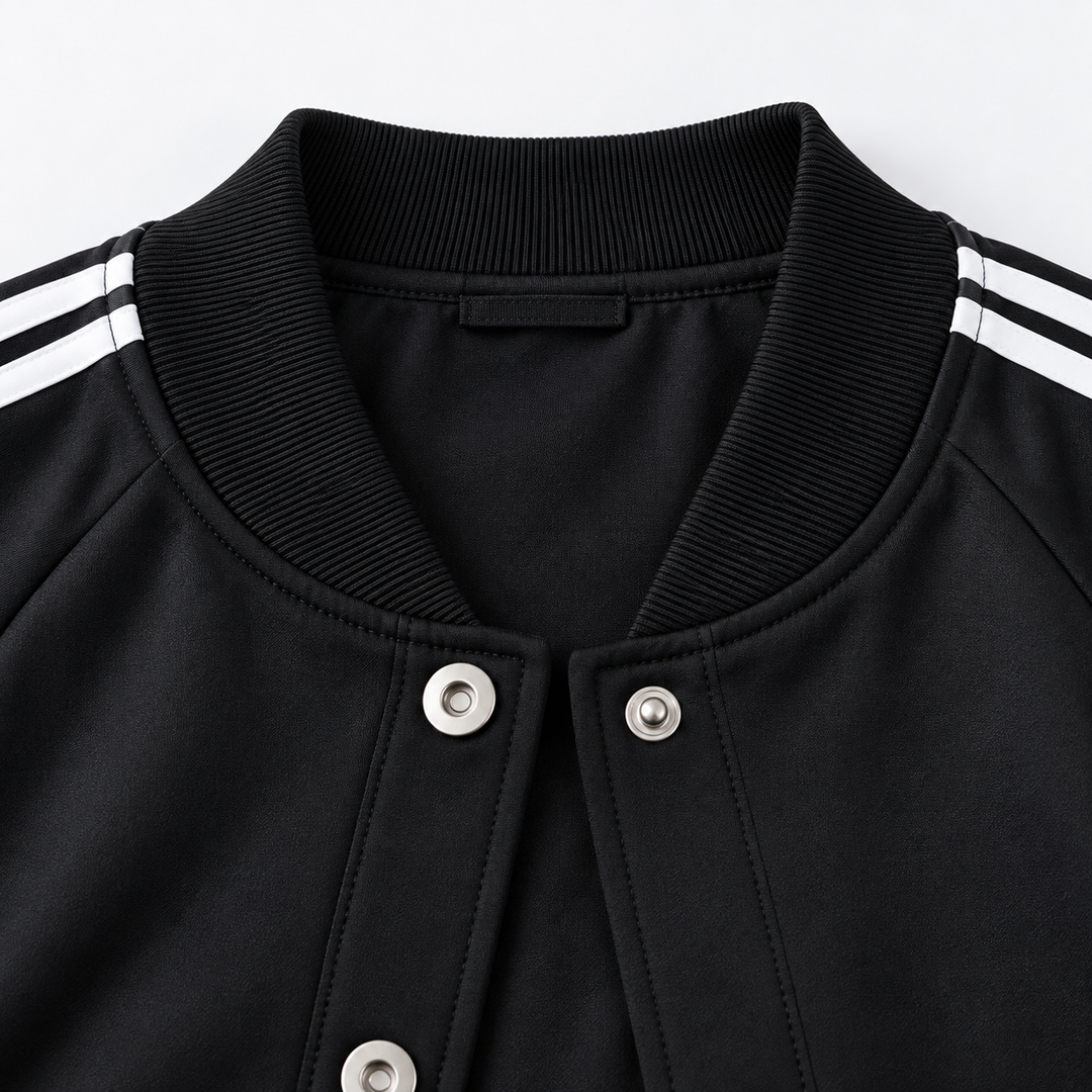 Wearbella – Contrast Stripe High-Waisted Wide-Leg Tracksuit Set