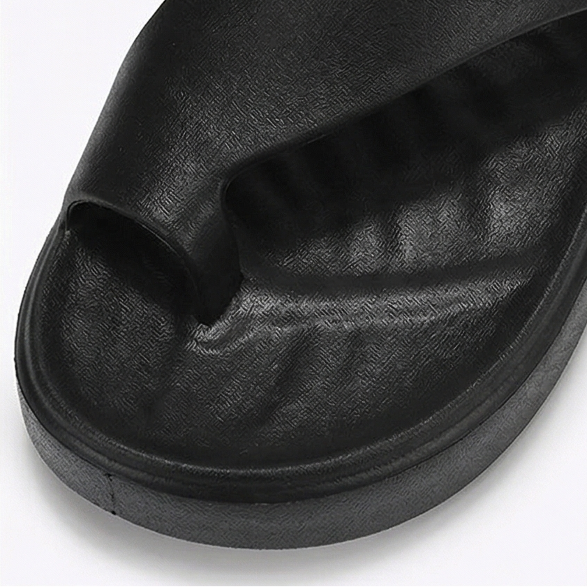 Elevana™ – Cushioned Platform Toe Loop Sandals