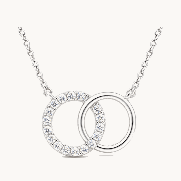 Everbond™ – Sentimental Gift Necklace for Daughter Silver