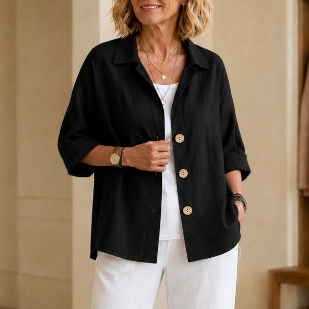 Wearbella – Oversized Button-Down Shirt