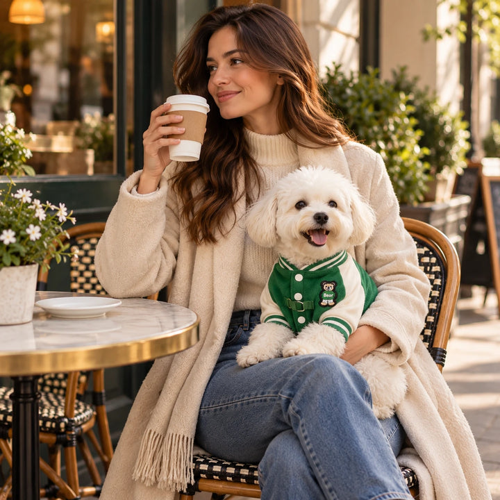 Pawswell – Varsity Snap-Front Dog Jacket