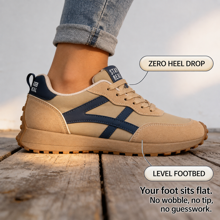 Solenne – Non-Slip Platform Sneakers That Flex With Every Step