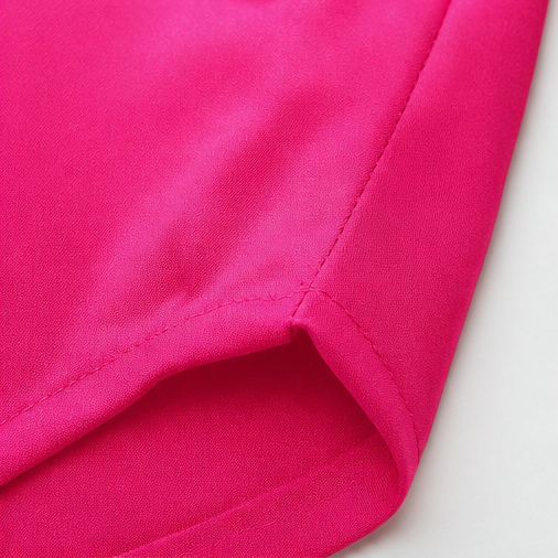 Draperie – V-Neck Dolman Sleeve High-Low Hem Tee