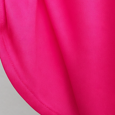 Draperie – V-Neck Dolman Sleeve High-Low Hem Tee