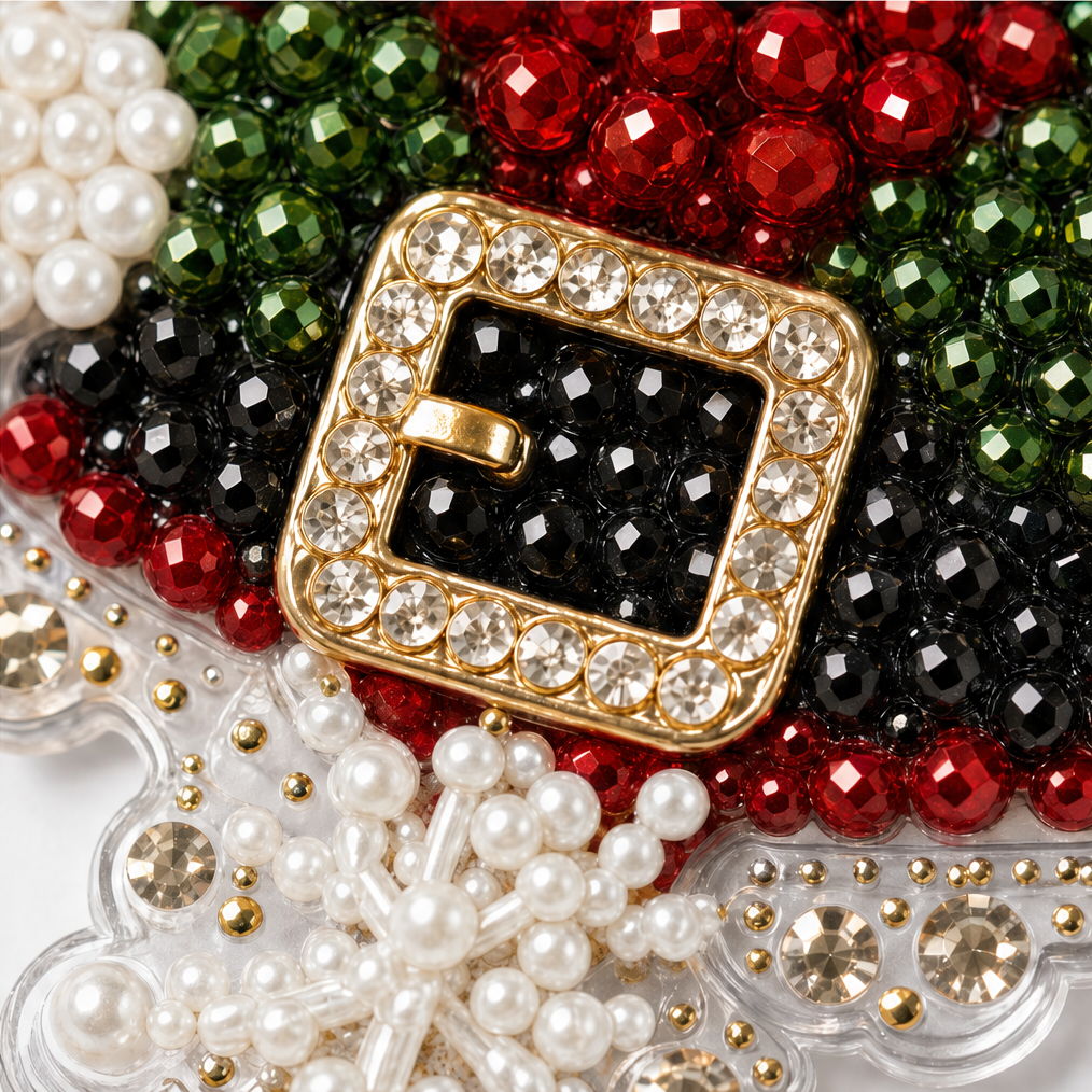Lumicraft – Special-Shaped Diamond Santa Ornament Kit