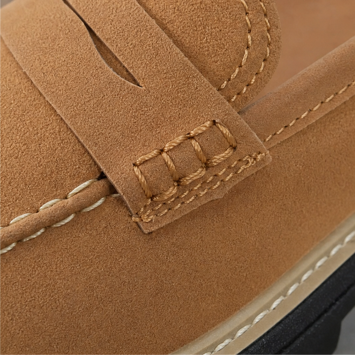 Wearbella – Chunky Platform Sole Slip-On Loafers