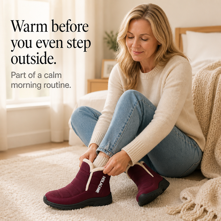 Gripwell – Faux-Fur Lined Waterproof Snow Boots
