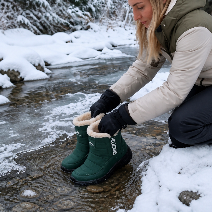 Gripwell – Faux-Fur Lined Waterproof Snow Boots