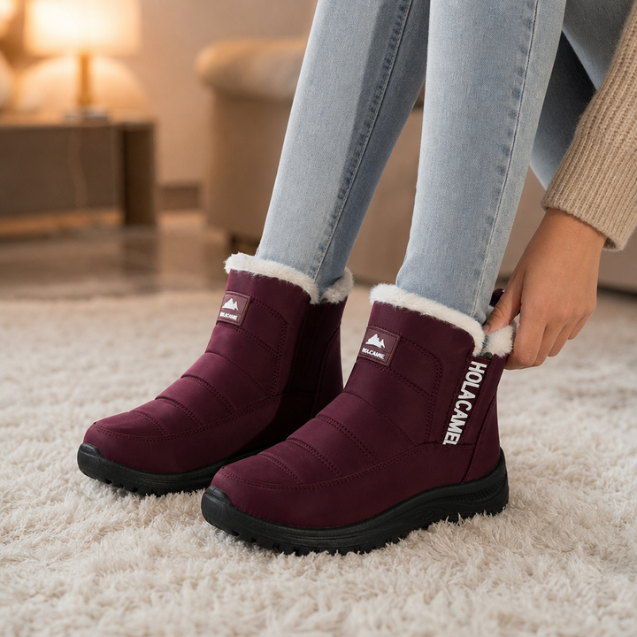 Gripwell – Faux-Fur Lined Waterproof Snow Boots