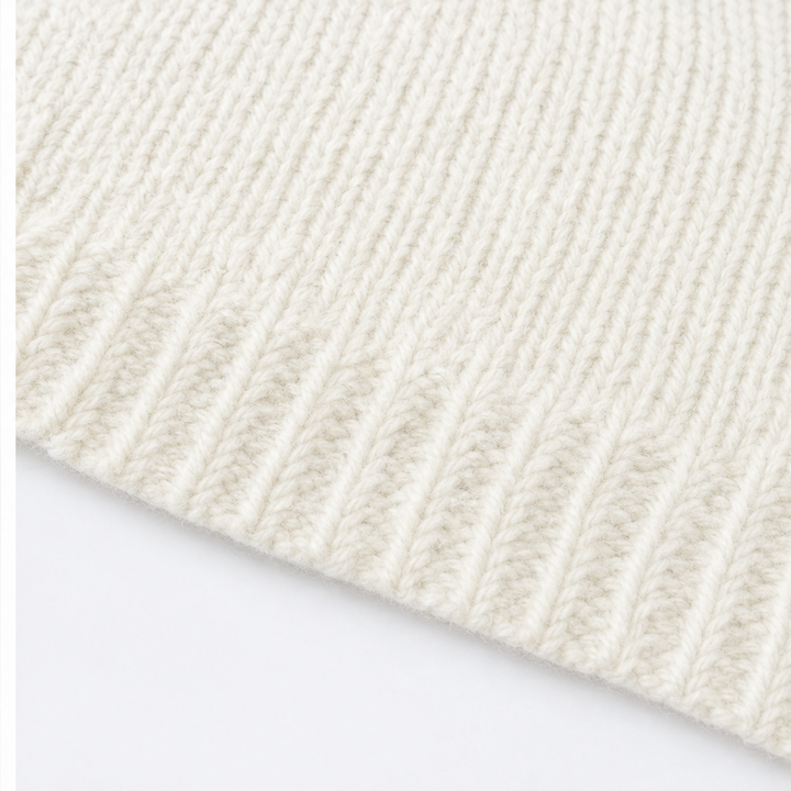 Wearlyn – Colorblock Yoke Dropped-Shoulder Knit Sweater