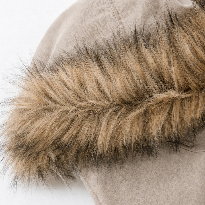 Velora – Fur-Hooded Lined Women’s Parka