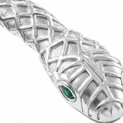 Coilhart – Open Coil Serpent Wrap Bangle