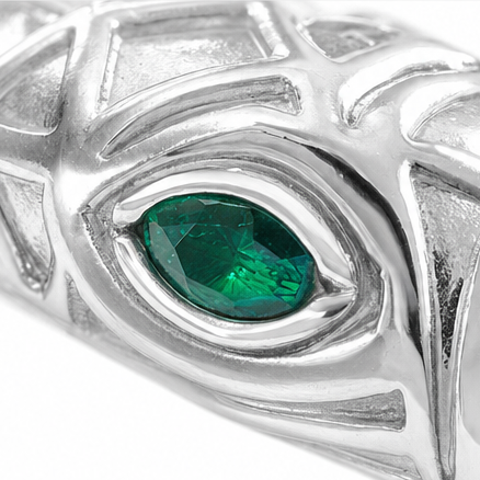 Coilhart – Open Coil Serpent Wrap Bangle
