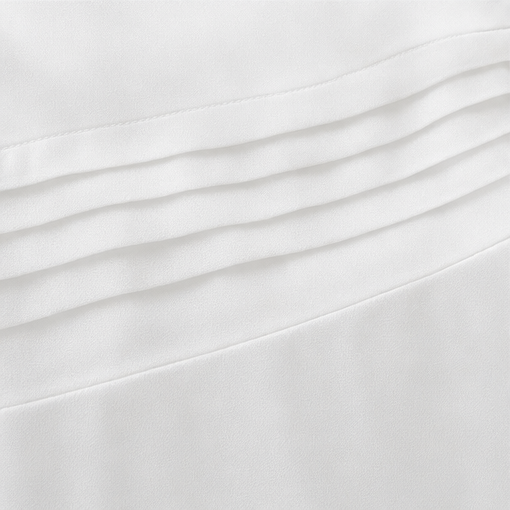 Draperie – Draped-Neck Pleated A-Line Wedding Guest Dress