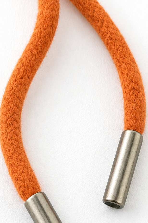 Hushwell – Drawstring Hood Ribbed Knit Pullover