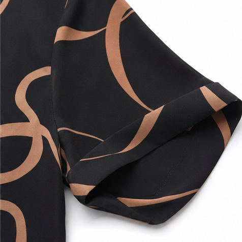 Draperie – V-Neck Maxi Dress That Skims, Never Clings