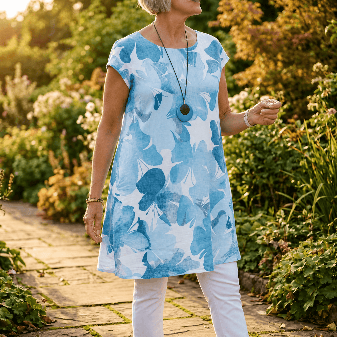 Florella – Watercolor Floral Summer Dress