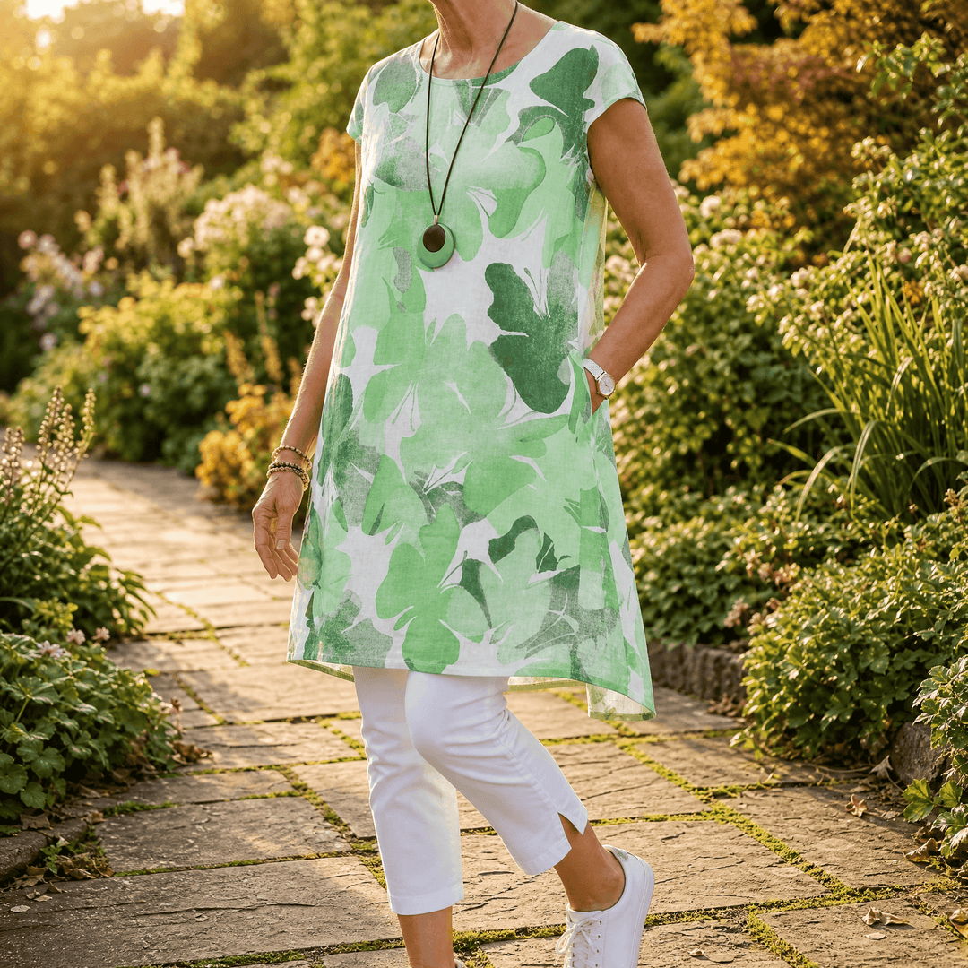 Florella – Watercolor Floral Summer Dress