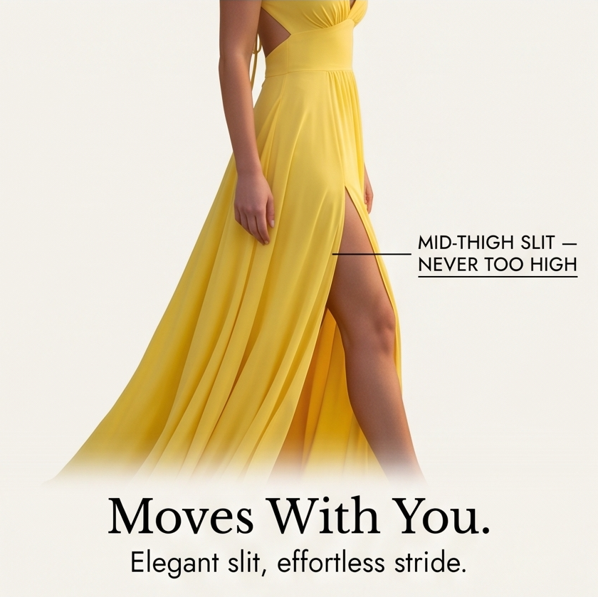 Florenza™ – Flowing V-Neck Maxi Dress