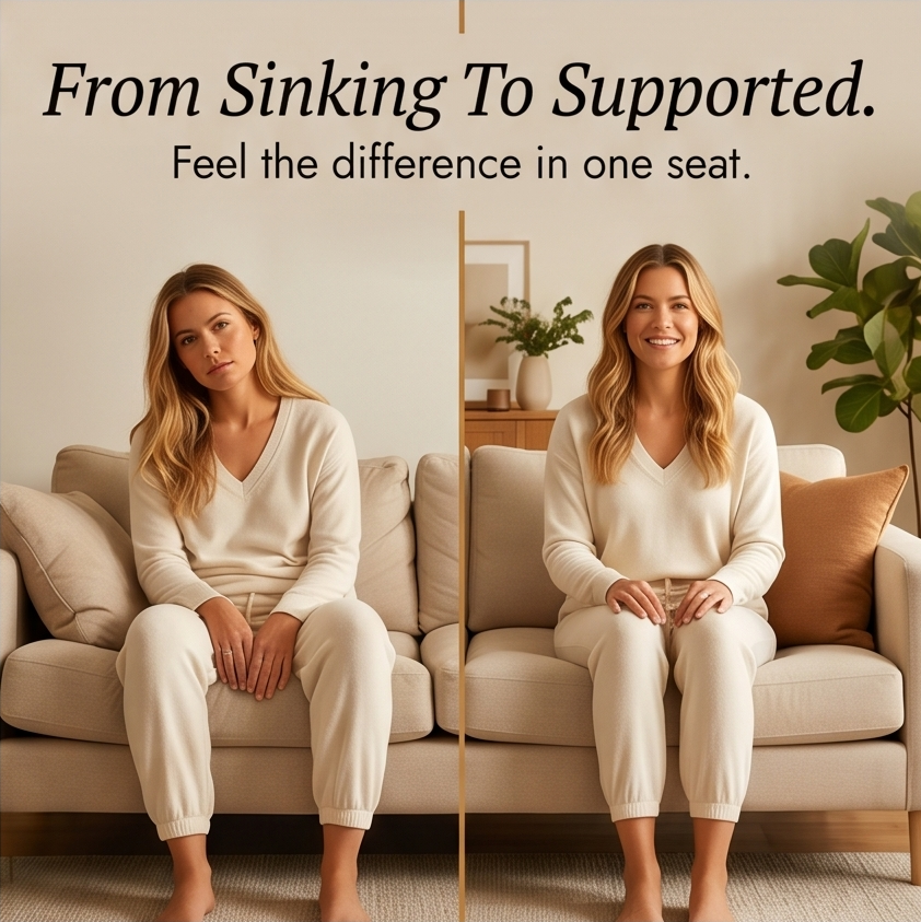 FoamLift™ - Memory Foam Cushion Support Pad for Sagging Couches
