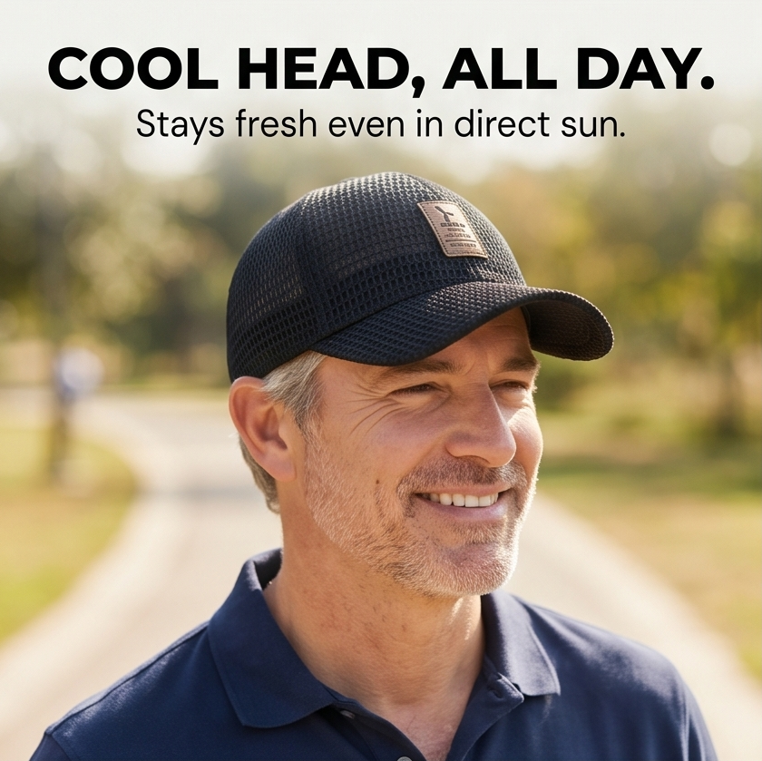 Breezee™ Full-Mesh Breathable Summer Baseball Cap
