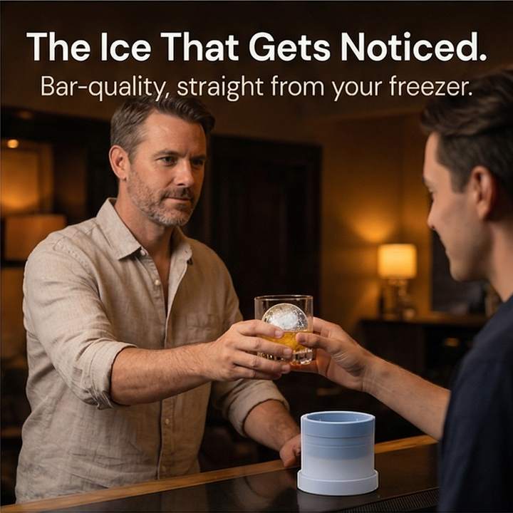 Glacero™ – Slow Melt Ice Ball Mold Set