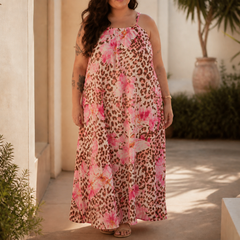 Wearbella – Deep U-Back Maxi Dress That Skims, Never Clings