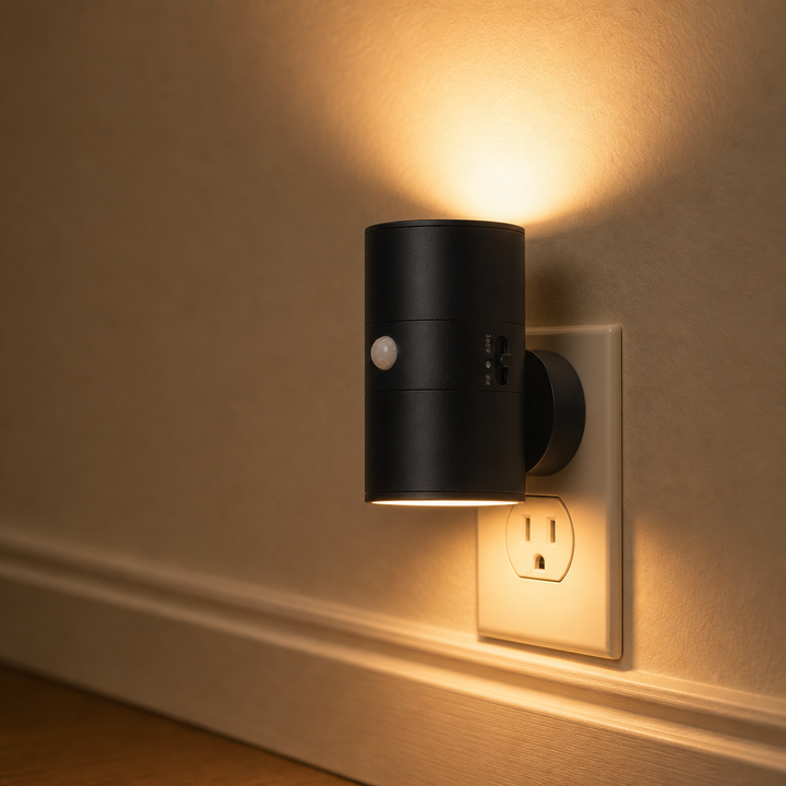 Duskwell – Loop-Through Dual Up-Down Wallwash Night Light (2-pack)