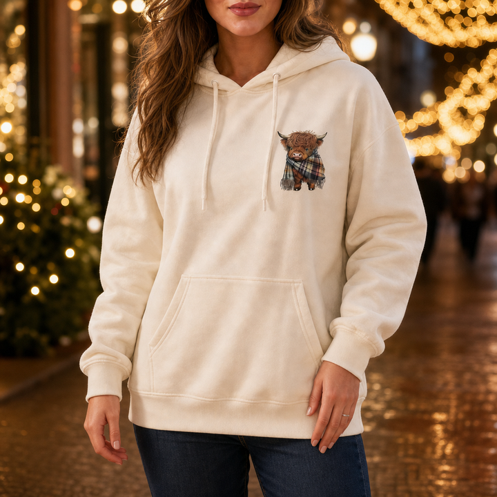Highlander – Highland Cow Print Hoodie
