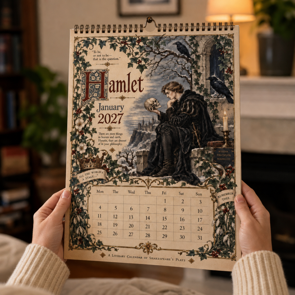 Bardwell – A Shakespearean Year Illustrated Wall Calendar