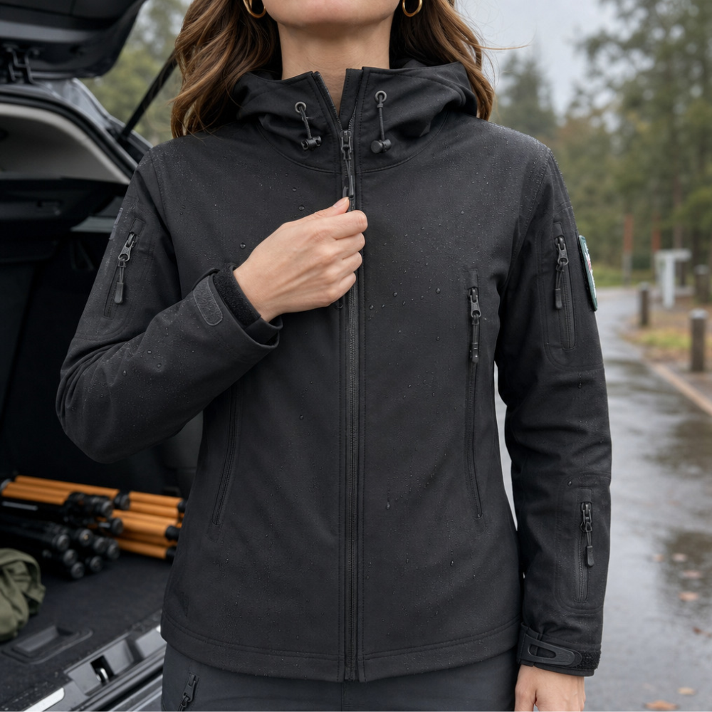 Shieldfern – Softshell Fleece-Lined Hooded Jacket