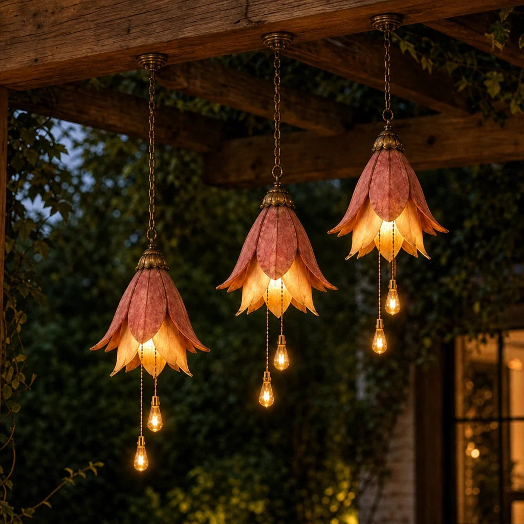 Florabloom – Flower-Shaped Hanging Pendant Lights