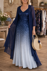 Wearbella – Two-Piece Maxi Dress And Cover-Up Set
