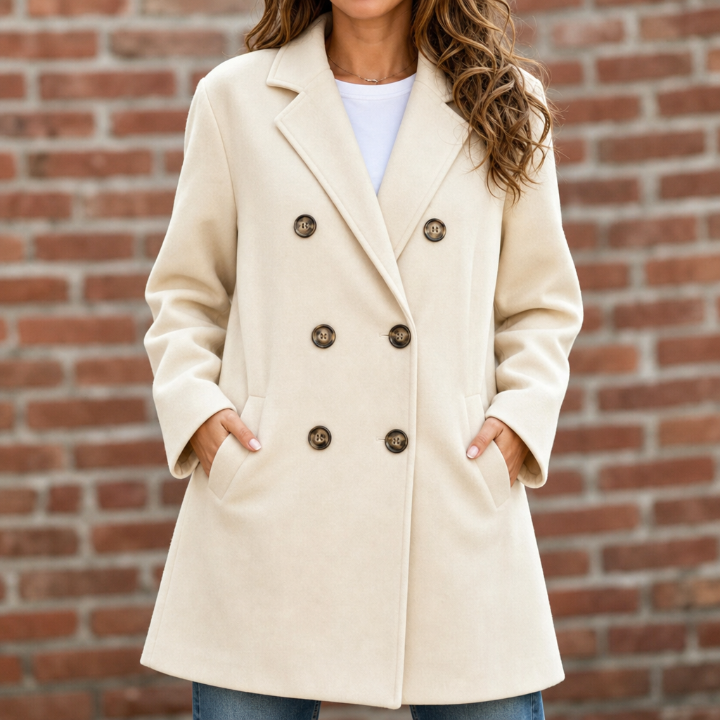 Wearbella – Double-Breasted Structured Coat