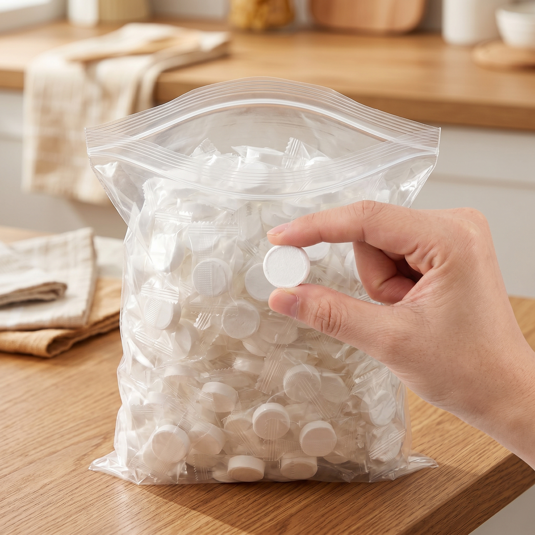 Pocketex™ Compressed Cotton Towel Tablets