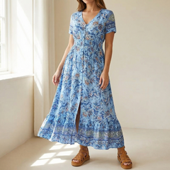 Floressa™ – Lightweight Floral Maxi Dress for Every Occasion