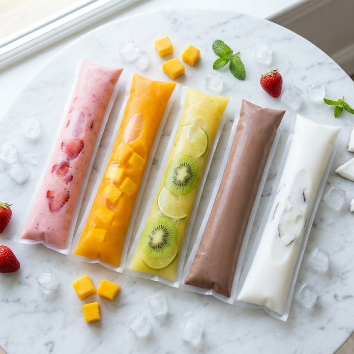 Popsly™ – Leakproof DIY Popsicle Pouches with Funnel
