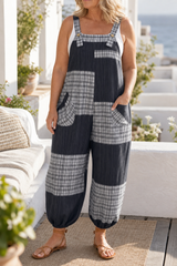 Wearbella – Patchwork Harem-Cut Camisole Jumpsuit