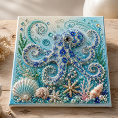 Pearlume – Jellyfish 3D Pearl Mosaic Art Kit