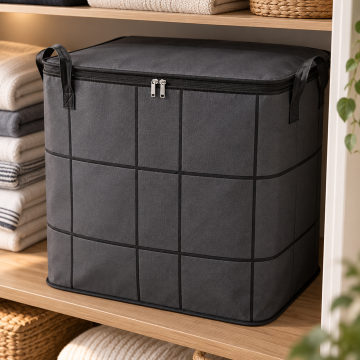 Stashly – Non-Woven Comforter Storage Bag With Zipper