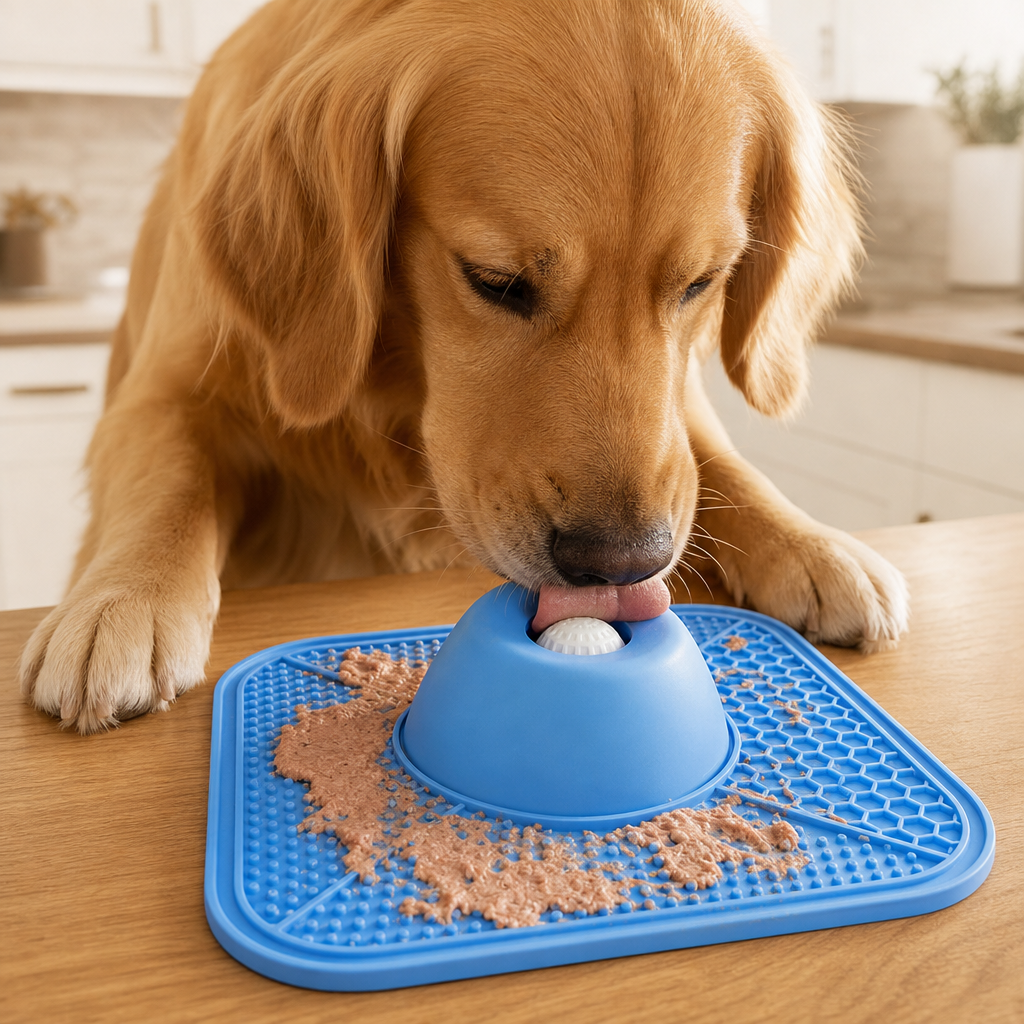 Purrfecto – Textured Slow-Feeding Dog Mat