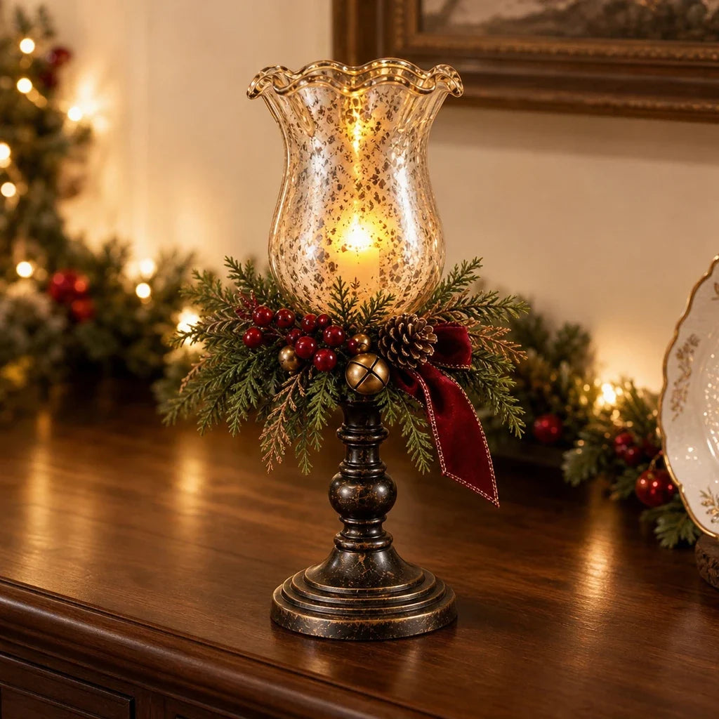 Hearthglow – LED Christmas Candleholders