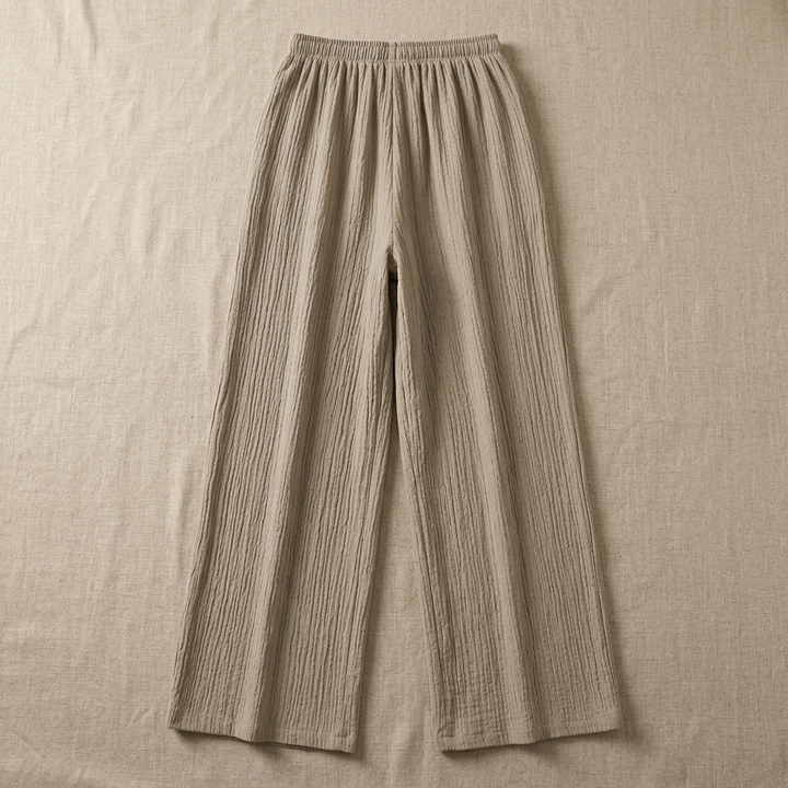 Waverly™ – Crinkle Textured Wide Leg Pants