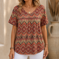 Draveil – The V-Neck Top That Skims, Not Clings
