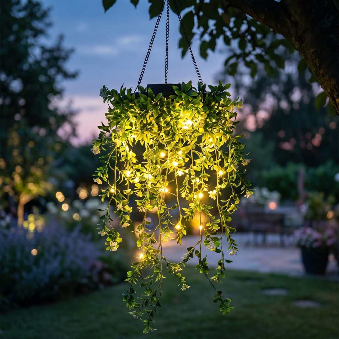 solar hanging plant light Lumivia™
