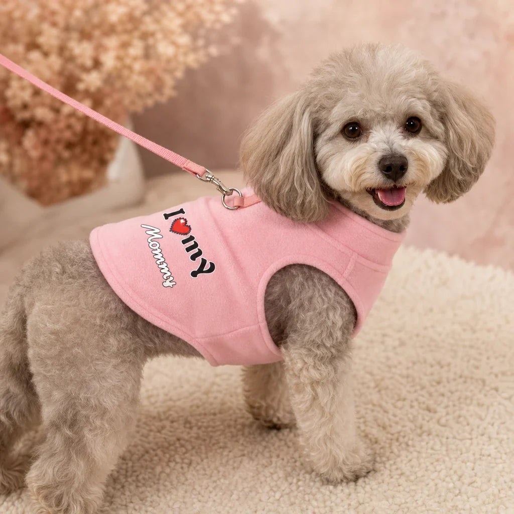 CosyPaw – Fleece-Lined Printed Dog Sweater
