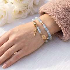 Aveluna™ — Handmade Rosary Bracelet