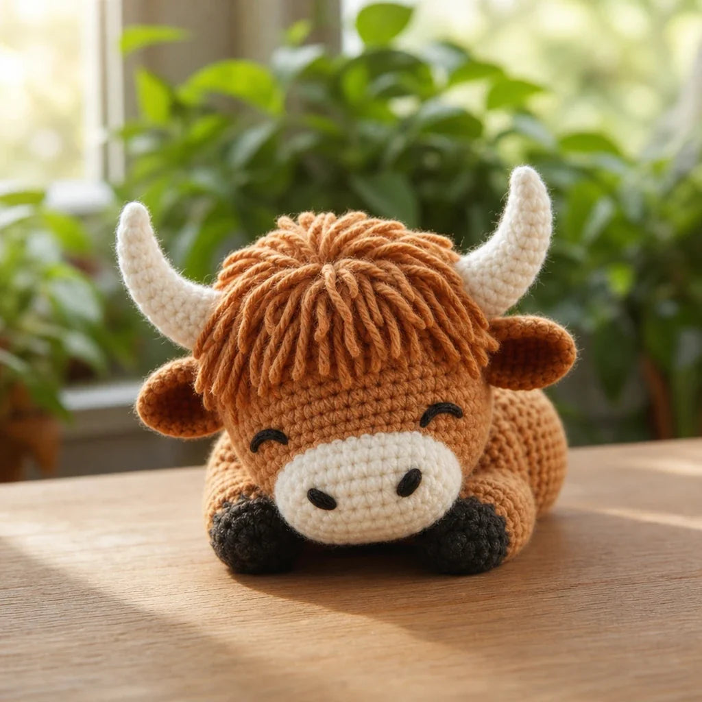 Moolette – Highland Cow Crochet Kit